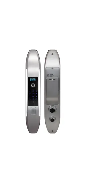 Биометрический врезной дверной замок Smart lock Silver