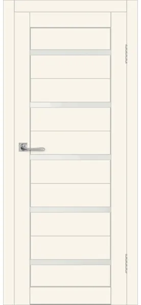 Межкомнатная дверь ДП DIM I-1 LACOBEL WHITE