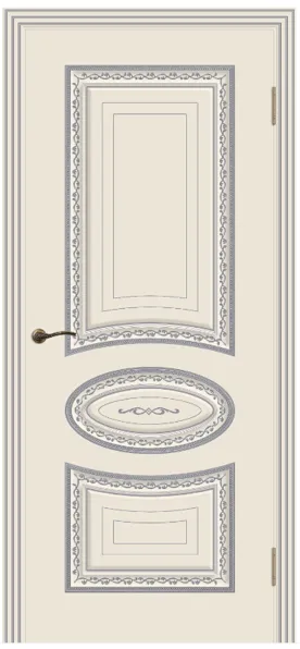 Межкомнатная дверь ЛИРА, СЕРИЯ LUXURY ЭМАЛЬ