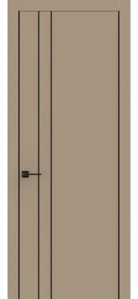 Межкомнатная дверь Молдинг N-11, ST, Макиато ПЭТ