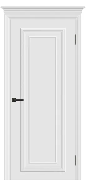 На фото: Межкомнатная дверь ПРИМА, эмаль
